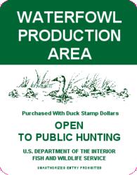 250px-Waterfowl Production Areas sign.gif