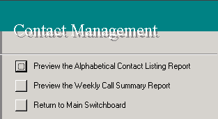 Reports Switchboard