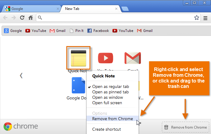 Screenshot of Google Chrome