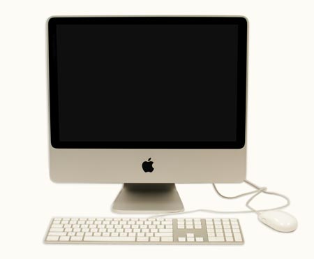 An all-in-one iMac