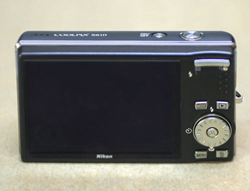 Buttons on a point-and-shoot camera