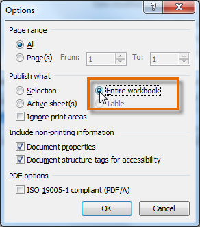 Selecting Entire workbook