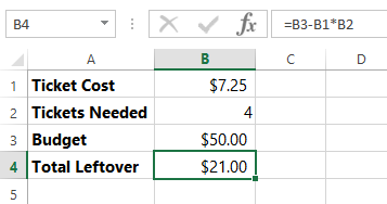 screenshot of excel 2013