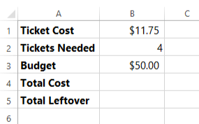 Screenshot of Excel 2013