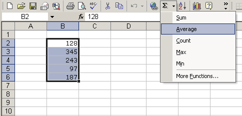 Specify Cell Range to Calculate Average