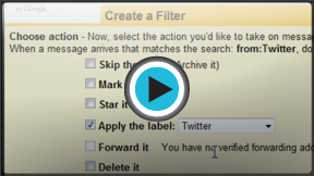 Launch "Creating Filters with Gmail" video!