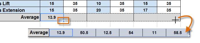 Screenshot of Google Spreadsheets