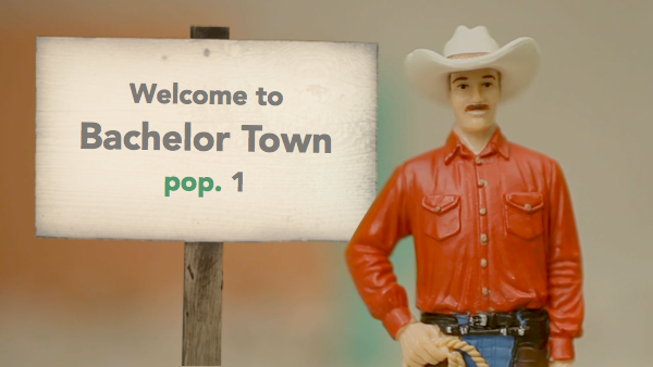 Welcome to Bachelor Town, pop. 1