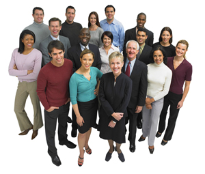 photo of diverse employees
