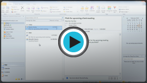 Launch "Getting to Know Outlook 2010" video!