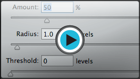 Launch "Sharpening and Noise Reduction" video!