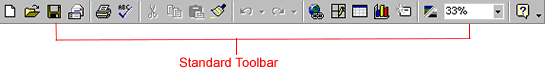 Standard Toolbar