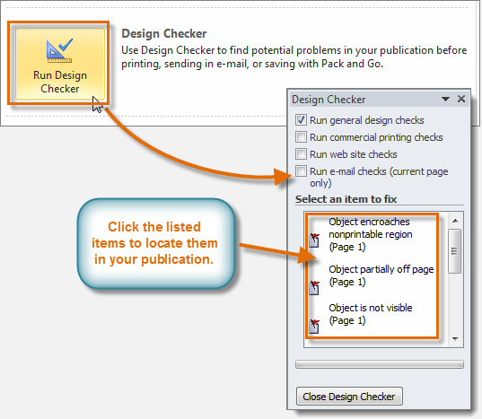 The Design Checker