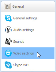 Screenshot of Skype