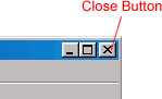 Close button