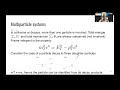 Lecture 0.8: Relativistic Kinematics (15:21)