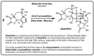 Molecule of the day, Absinthin.