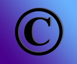 The copyright symbol.