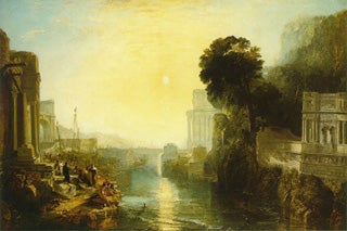 River view of Carthage being built.