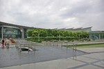 Modern museum architecture in China.