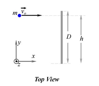 Figure showing angular momentum and torque