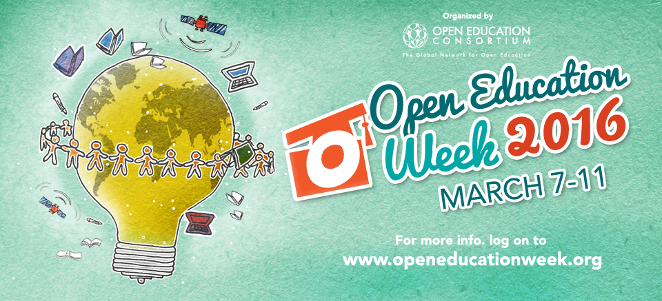 Open Education Week Banner