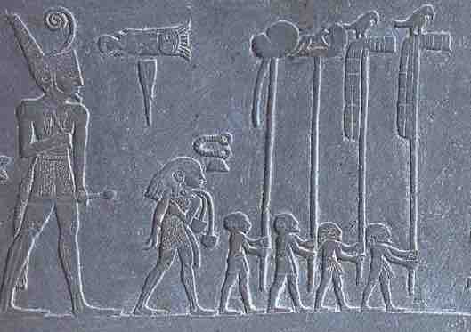 Depiction of Narmer from the Narmer Palette