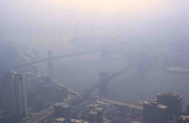 Smog in New York City