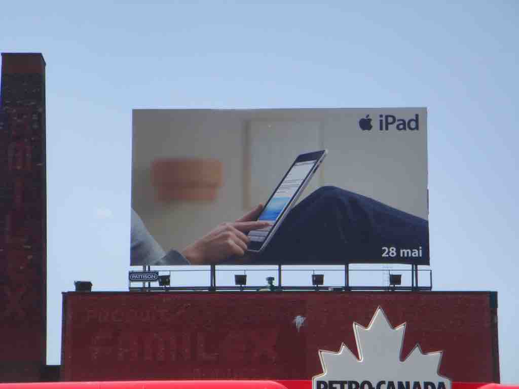 iPad Billboard