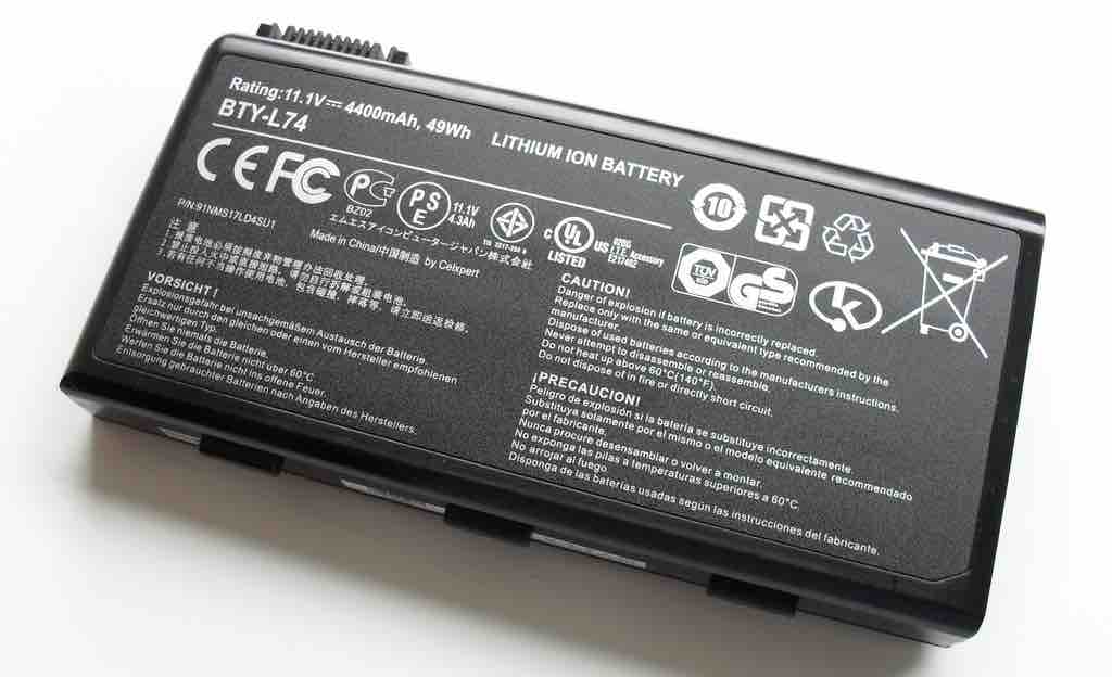 Laptop lithium-ion battery