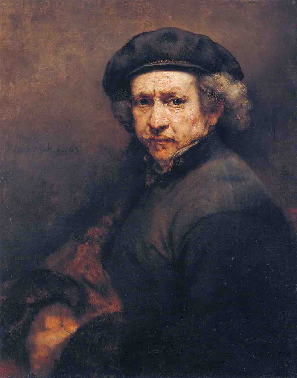 <em>Self-portrait</em> by Rembrandt, 1659