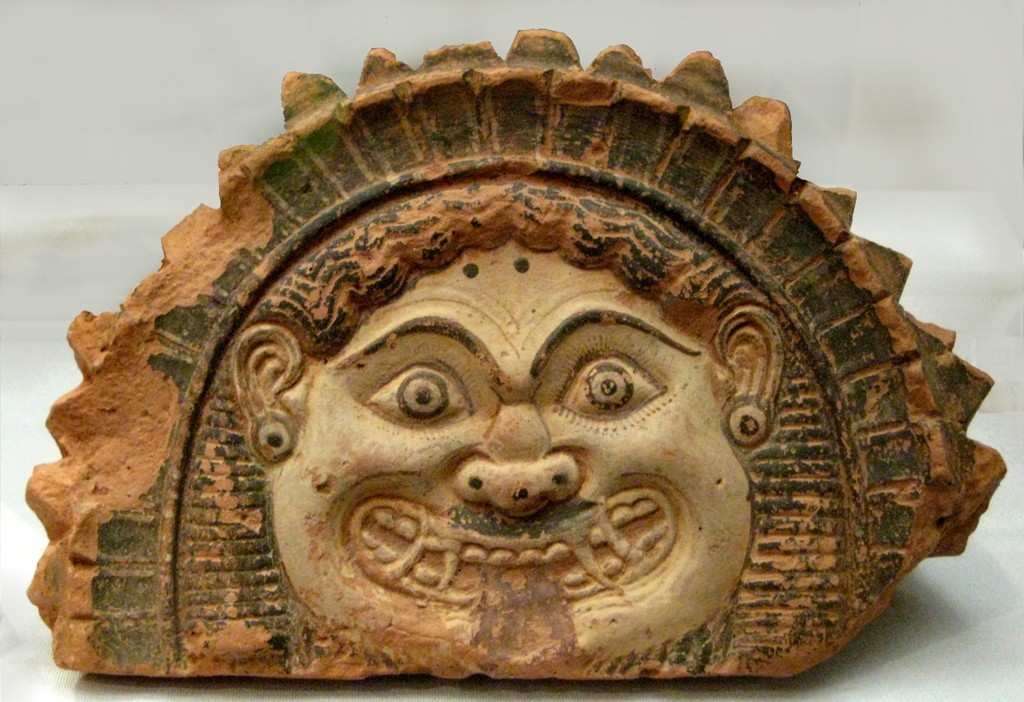 Antefix with the head of a Gorgon