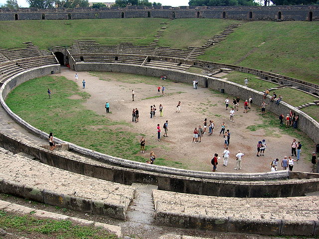
Amphitheatre of Pompeii, interior

