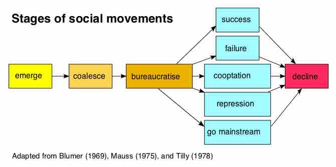 Stages of Social Movements