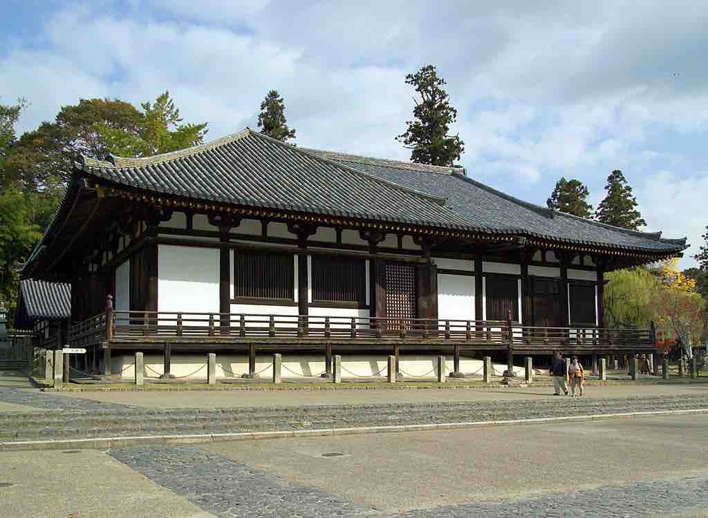 Hokkedô at Todaiji in Nara Japan