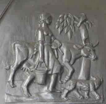 Guildford Cathedral relief (UK)