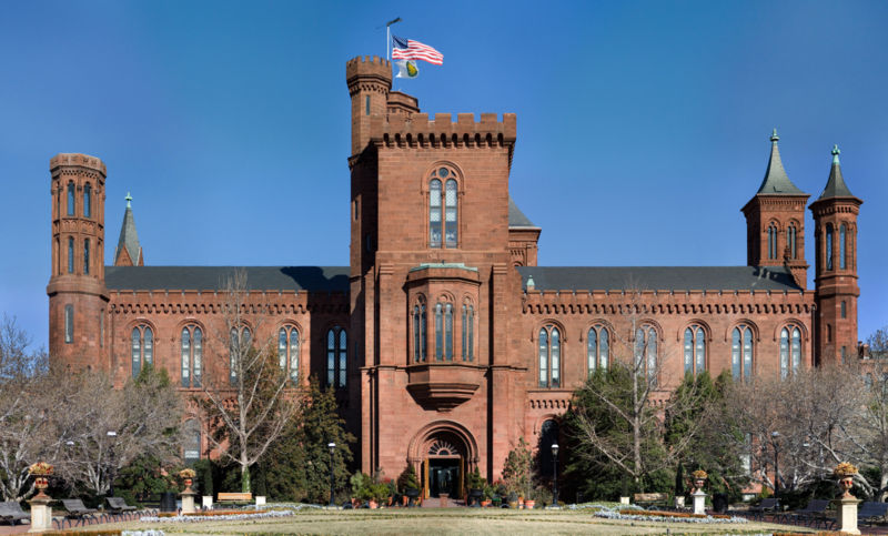 Photo of the Smithsonian Castle