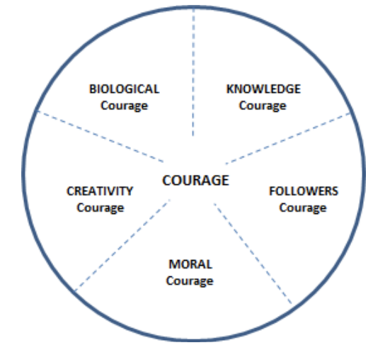 Figure 1. Core courage characteristics