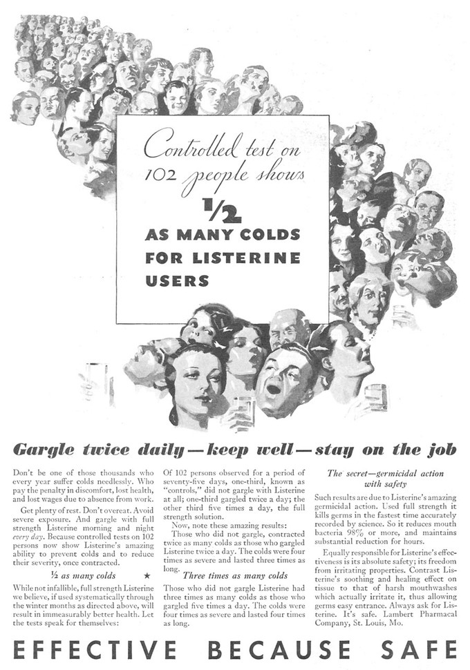 Listerine advertisement